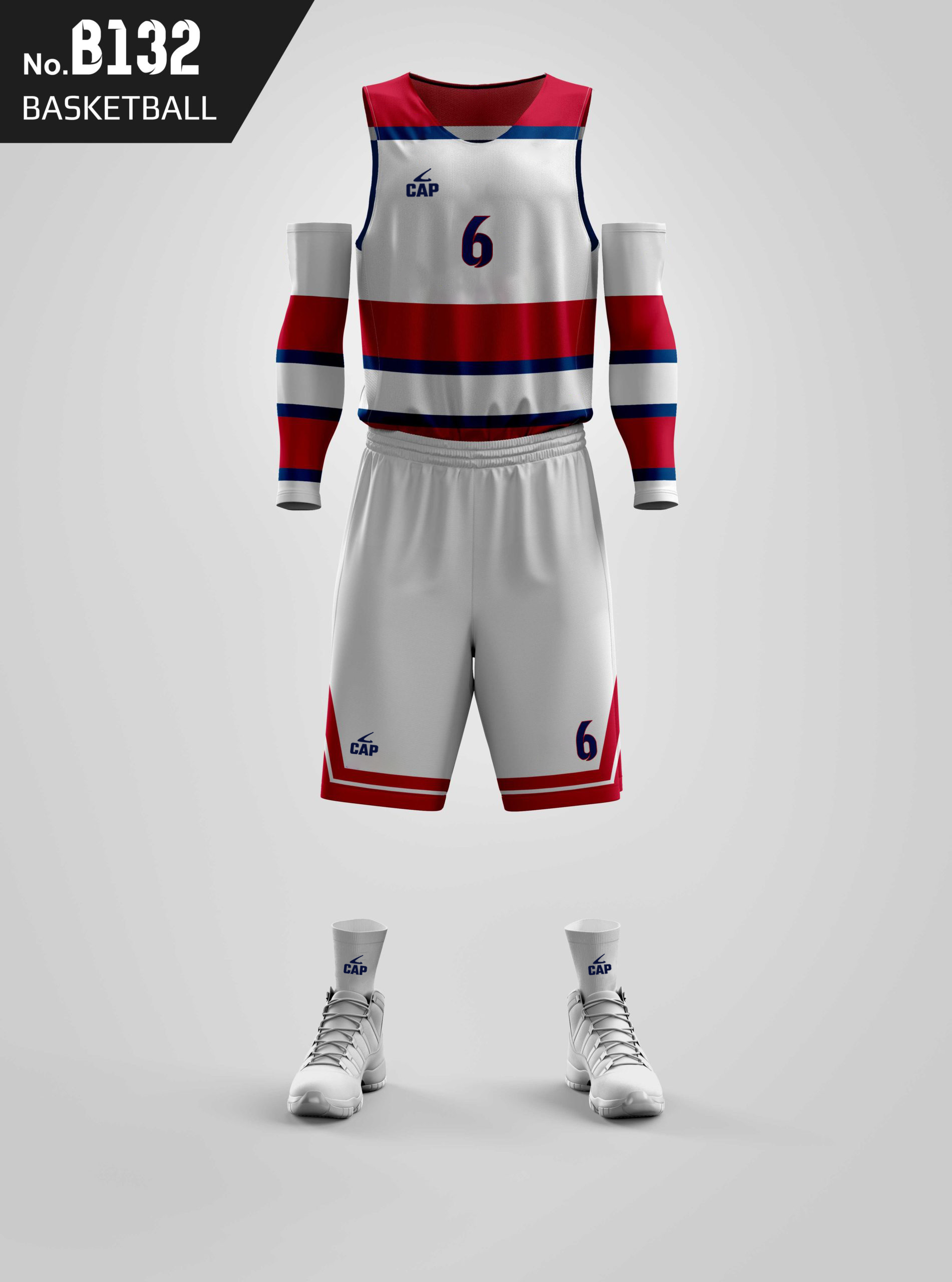 B132 - ΨΗΦΙΑΚΗ ΣΤΟΛΗ ΜΠΑΣΚΕΤ DOUBLE FACE ΜΕ ΔΙΠΛΟ ΥΦΑΣΜΑ