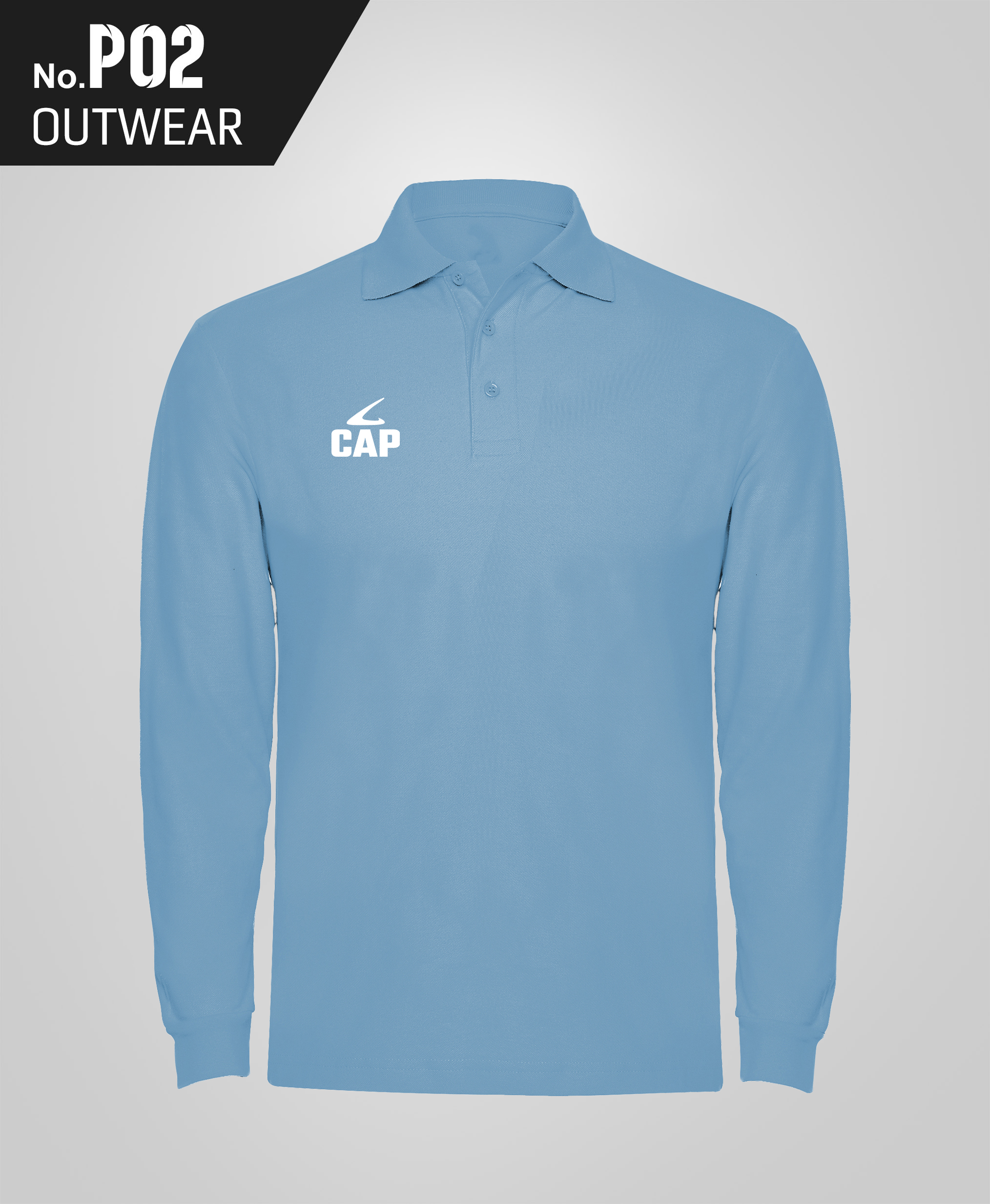 P02 - ΜΑΚΡΥΜΑΝΙΚΟ POLO (σε διάφορα χρώματα)