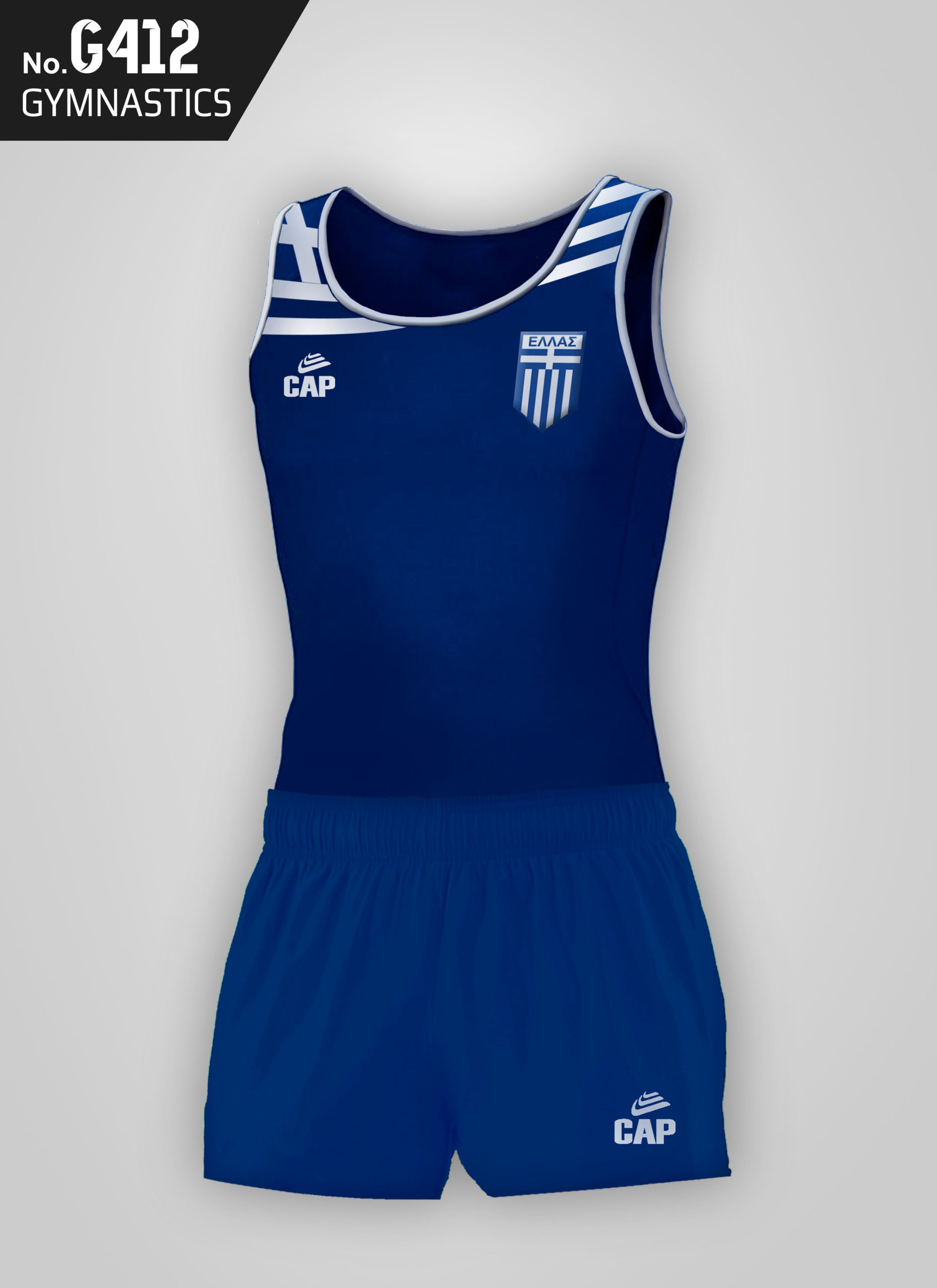 G412- ΑΝΔΡΙΚΟ ΚΟΡΜΑΚΙ & ΣΟΡΤΣ ΓΥΜΝΑΣΤΙΚΗΣ- ΕΘΝΙΚΗ ΕΛΛΑΔΟΣ